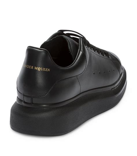 alexander mcqueens leather sneakers.